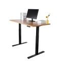 Höhenverstellbarer stehender Schreibtisch mit zwei Beinen